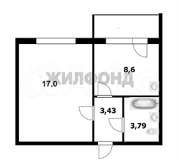 1-к. квартира, 32, 8м2, 1/10 эт.